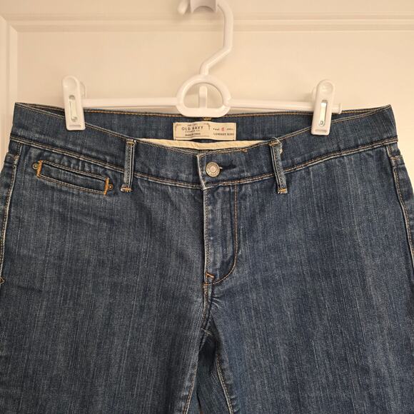 Women's Old Navy "Lowest Rise" 2007 Denim Jean Capris | Size 6 - Picture 3 of 10